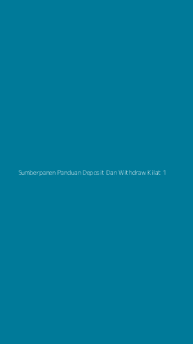 Tampilan Antarmuka Aplikasi Sumberpanen Panduan Deposit Dan Withdraw Kilat - 1