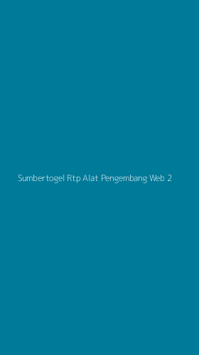 Tampilan Antarmuka Aplikasi Sumbertogel Rtp Alat Pengembang Web - 2