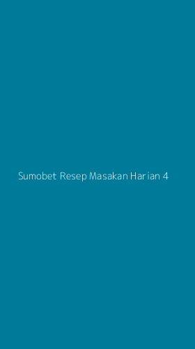 Tampilan Antarmuka Aplikasi Sumobet Resep Masakan Harian - 4