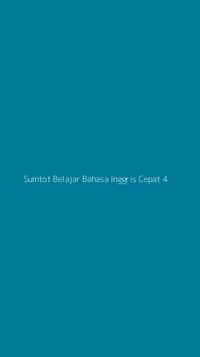 Tampilan Antarmuka Aplikasi Sumtot Belajar Bahasa Inggris Cepat - 4