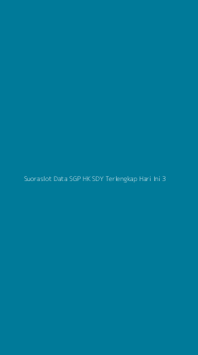 Tampilan Antarmuka Aplikasi Suoraslot Data Sgp Hk Sdy Terlengkap Hari Ini - 3