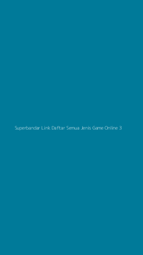 Tampilan Antarmuka Aplikasi Superbandar Link Daftar Semua Jenis Game Online - 3