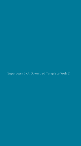 Tampilan Antarmuka Aplikasi Supercuan Slot Download Template Web - 2