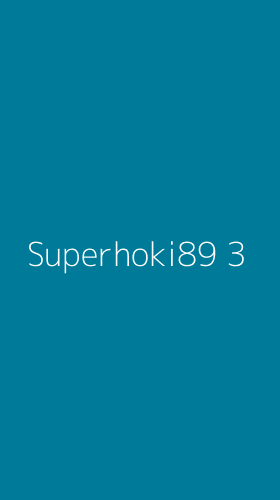 Tampilan Antarmuka Aplikasi Superhoki89 - 3