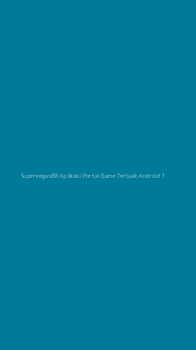 Tampilan Antarmuka Aplikasi Supervegas88 Aplikasi Portal Game Terbaik Android - 1