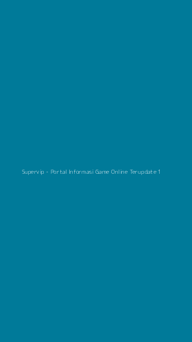 Tampilan Antarmuka Aplikasi Supervip - Portal Informasi Game Online Terupdate - 1