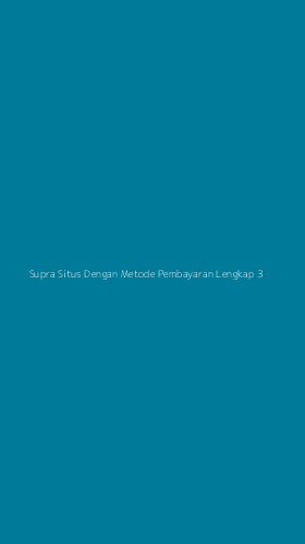 Tampilan Antarmuka Aplikasi Supra Situs Dengan Metode Pembayaran Lengkap - 3