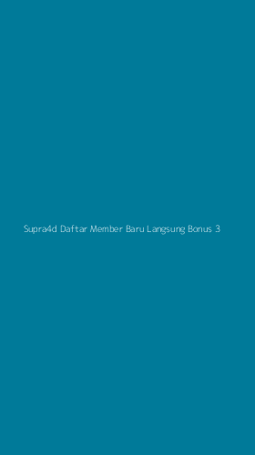 Tampilan Antarmuka Aplikasi Supra4d Daftar Member Baru Langsung Bonus - 3