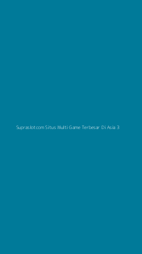Tampilan Antarmuka Aplikasi Supraslotcom Situs Multi Game Terbesar Di Asia - 3