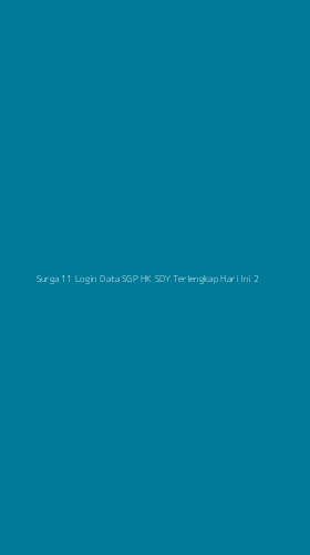 Tampilan Antarmuka Aplikasi Surga 11 Login Data Sgp Hk Sdy Terlengkap Hari Ini - 2