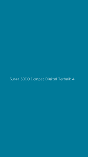 Tampilan Antarmuka Aplikasi Surga 5000 Dompet Digital Terbaik - 4