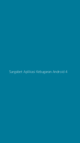 Tampilan Antarmuka Aplikasi Surgabet Aplikasi Kebugaran Android - 4