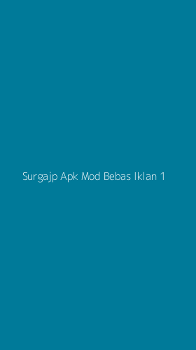 Tampilan Antarmuka Aplikasi Surgajp Apk Mod Bebas Iklan - 1