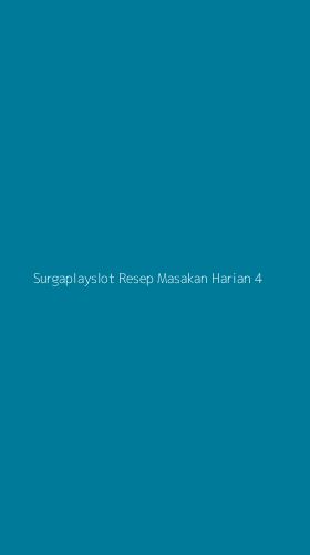 Tampilan Antarmuka Aplikasi Surgaplayslot Resep Masakan Harian - 4