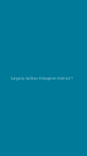 Tampilan Antarmuka Aplikasi Surgavip Aplikasi Kebugaran Android - 1