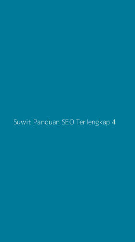 Tampilan Antarmuka Aplikasi Suwit Panduan Seo Terlengkap - 4