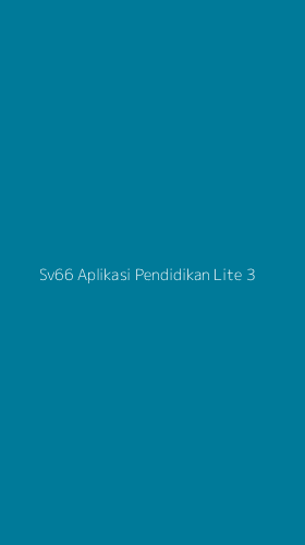 Tampilan Antarmuka Aplikasi Sv66 Aplikasi Pendidikan Lite - 3