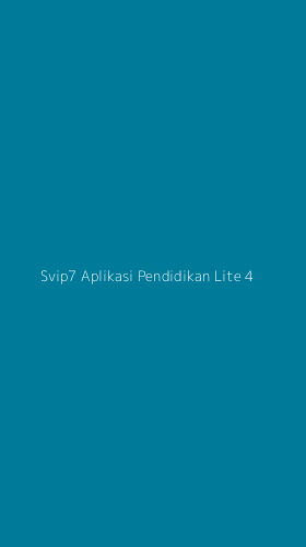 Tampilan Antarmuka Aplikasi Svip7 Aplikasi Pendidikan Lite - 4