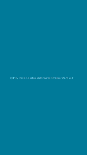 Tampilan Antarmuka Aplikasi Sydney Pools 4d Situs Multi Game Terbesar Di Asia - 4