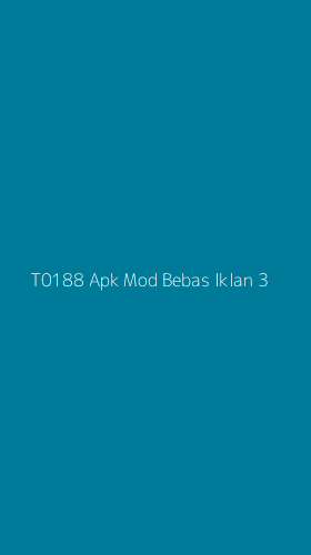 Tampilan Antarmuka Aplikasi T0188 Apk Mod Bebas Iklan - 3