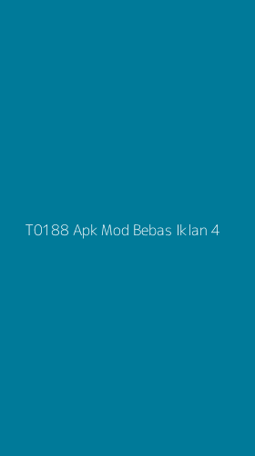 Tampilan Antarmuka Aplikasi T0188 Apk Mod Bebas Iklan - 4