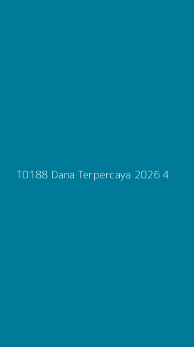 Tampilan Antarmuka Aplikasi T0188 Dana Terpercaya 2026 - 4