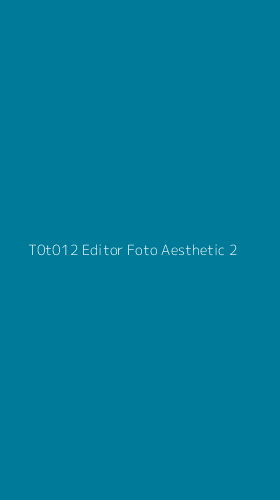 Tampilan Antarmuka Aplikasi T0t012 Editor Foto Aesthetic - 2