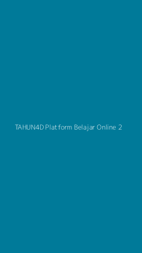 Tampilan Antarmuka Aplikasi Tahun4d Platform Belajar Online - 2