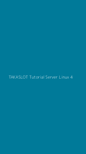 Tampilan Antarmuka Aplikasi Takaslot Tutorial Server Linux - 4