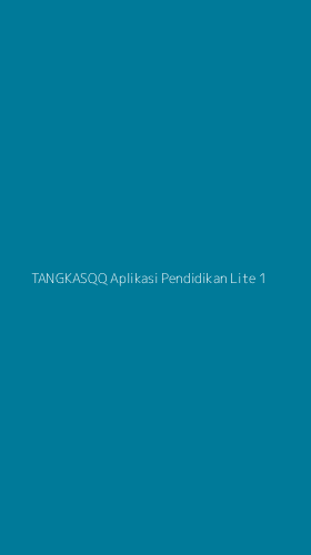 Tampilan Antarmuka Aplikasi Tangkasqq Aplikasi Pendidikan Lite - 1