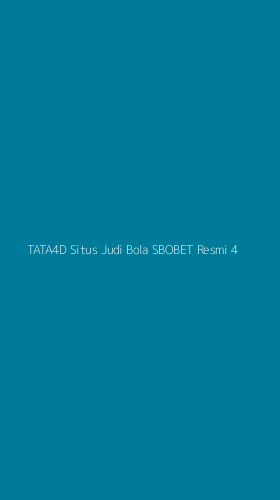 Tampilan Antarmuka Aplikasi Tata4d Situs Judi Bola Sbobet Resmi - 4