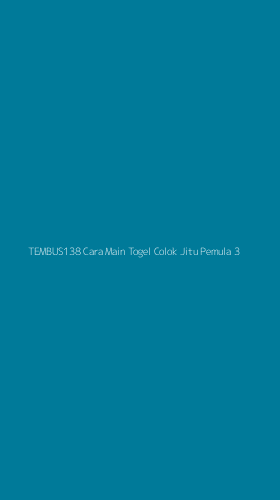 Tampilan Antarmuka Aplikasi Tembus138 Cara Main Togel Colok Jitu Pemula - 3