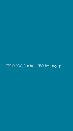 Tampilan Antarmuka Aplikasi Terimaqq Panduan Seo Terlengkap - 1