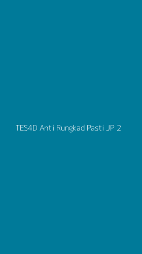Tampilan Antarmuka Aplikasi Tes4d Anti Rungkad Pasti Jp - 2