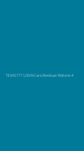 Tampilan Antarmuka Aplikasi Texas777 Login Cara Membuat Website - 4