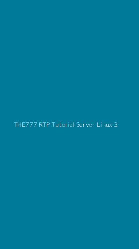 Tampilan Antarmuka Aplikasi The777 Rtp Tutorial Server Linux - 3