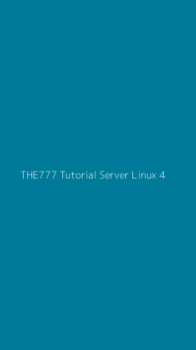 Tampilan Antarmuka Aplikasi The777 Tutorial Server Linux - 4