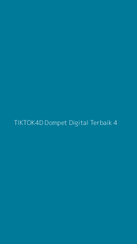 Tampilan Antarmuka Aplikasi Tiktok4d Dompet Digital Terbaik - 4