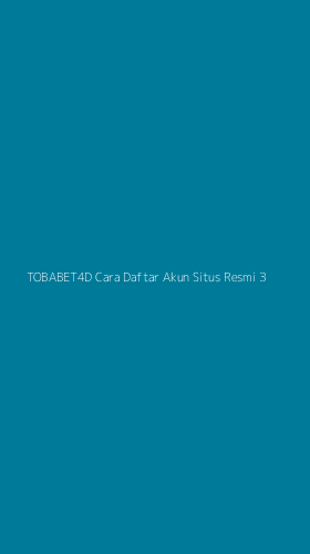 Tampilan Antarmuka Aplikasi Tobabet4d Cara Daftar Akun Situs Resmi - 3