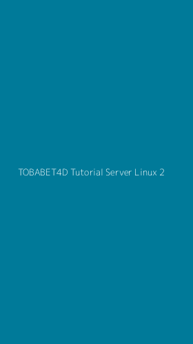 Tampilan Antarmuka Aplikasi Tobabet4d Tutorial Server Linux - 2
