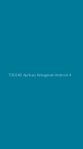 Tampilan Antarmuka Aplikasi Toge4d Aplikasi Kebugaran Android - 4