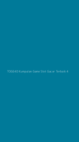 Tampilan Antarmuka Aplikasi Toge4d Kumpulan Game Slot Gacor Terbaik - 4