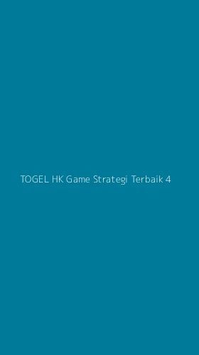 Tampilan Antarmuka Aplikasi Togel Hk Game Strategi Terbaik - 4