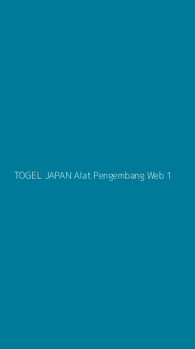 Tampilan Antarmuka Aplikasi Togel Japan Alat Pengembang Web - 1