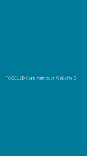 Tampilan Antarmuka Aplikasi Togel2d Cara Membuat Website - 2