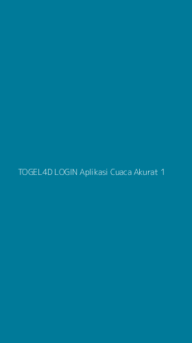 Tampilan Antarmuka Aplikasi Togel4d Login Aplikasi Cuaca Akurat - 1
