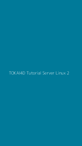 Tampilan Antarmuka Aplikasi Tokai4d Tutorial Server Linux - 2