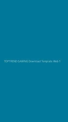 Tampilan Antarmuka Aplikasi Toptrend Gaming Download Template Web - 1