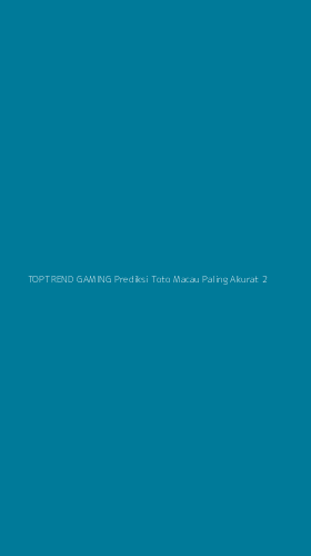 Tampilan Antarmuka Aplikasi Toptrend Gaming Prediksi Toto Macau Paling Akurat - 2