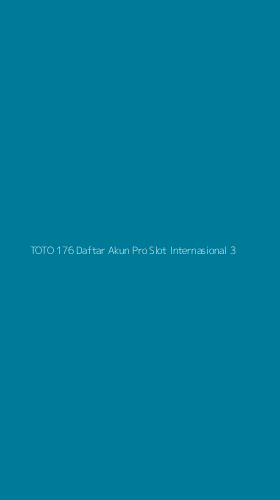 Tampilan Antarmuka Aplikasi Toto 176 Daftar Akun Pro Slot Internasional - 3